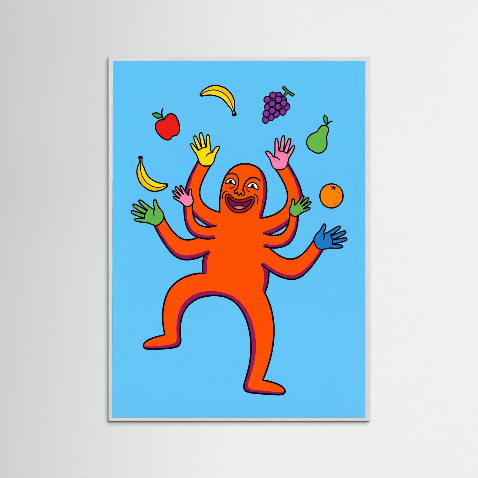 White Wood Pink Celebration