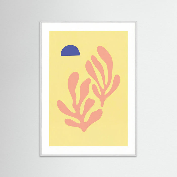 White Wood Pink Coral Bloom