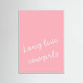 Pink Long Live Cowgirls Poster – plakat og kunsttryk