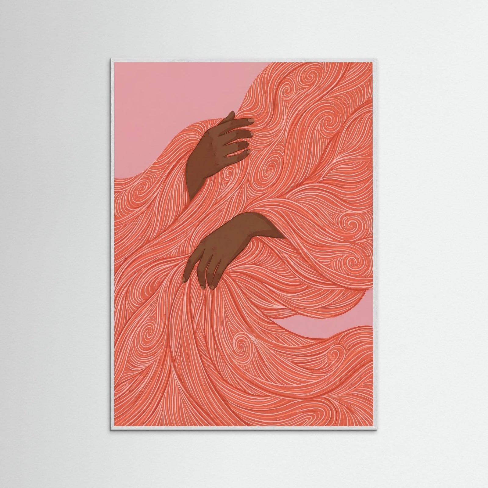 White Wood Pink Reverie