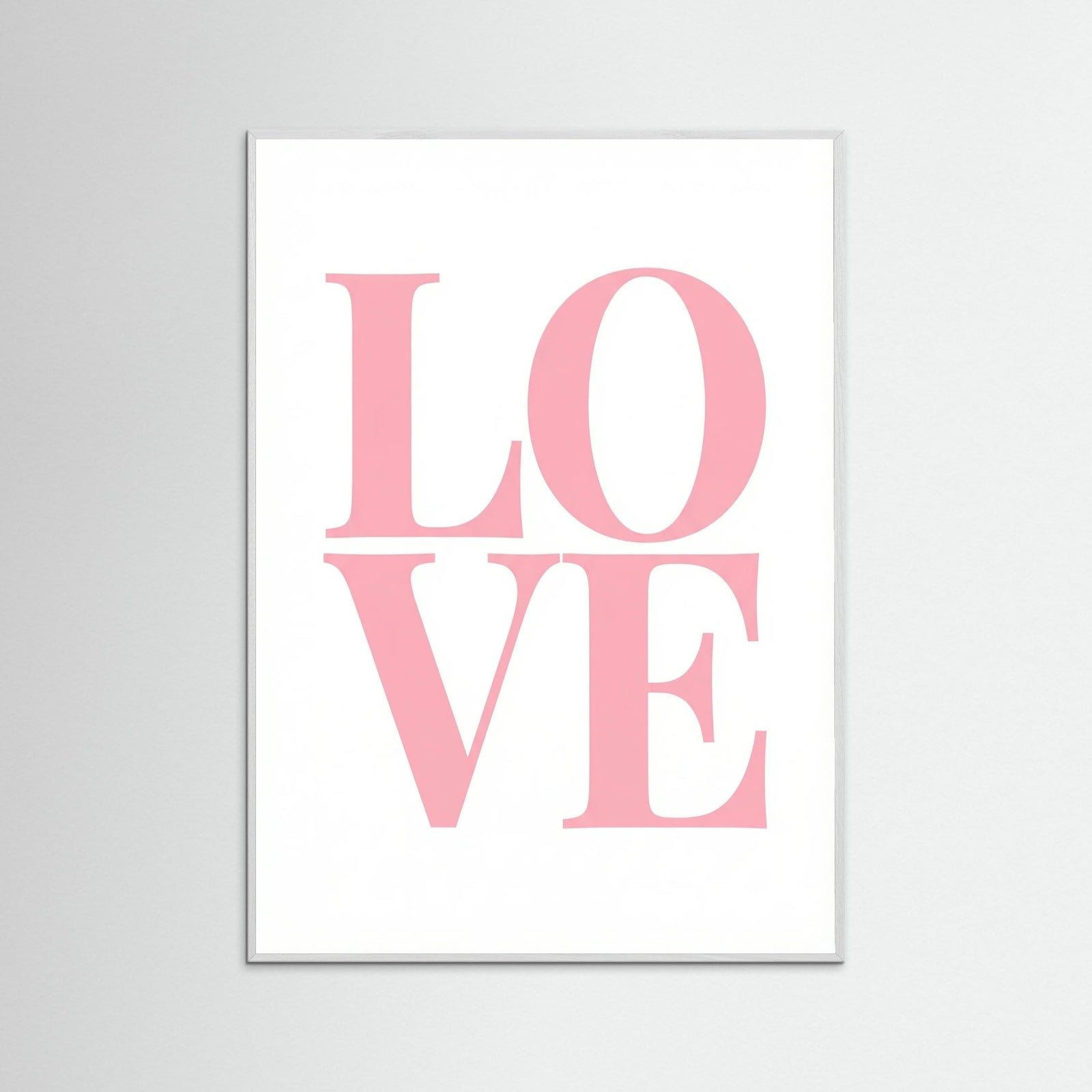 White Wood Pink Typography Bliss