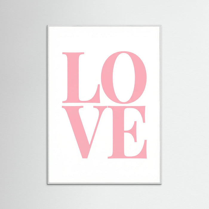 White Wood Pink Typography Bliss