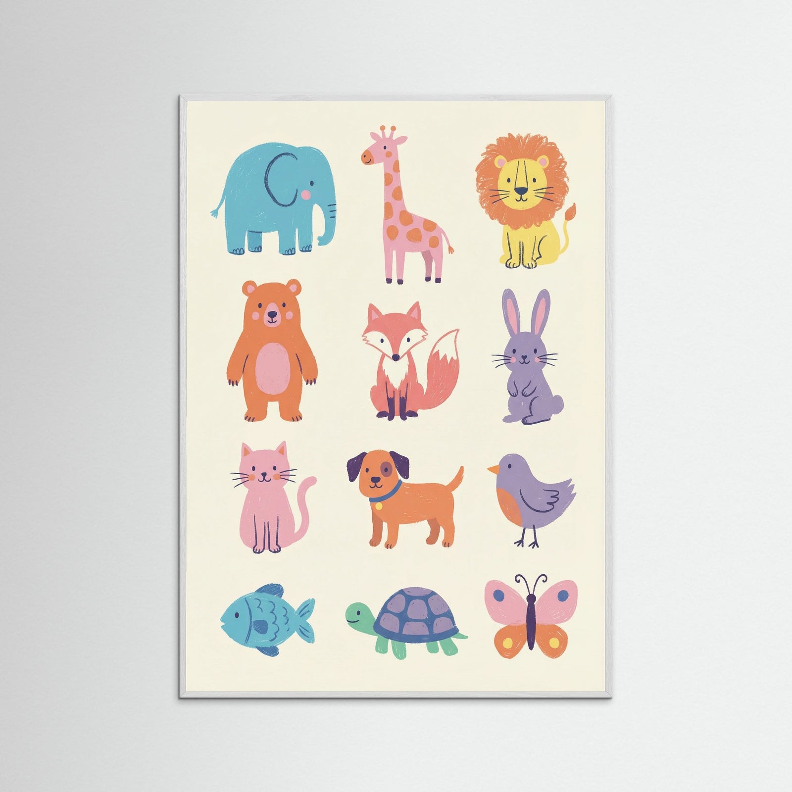 White Wood Playful Alphabet