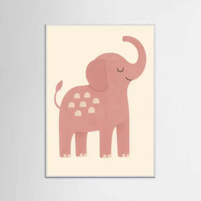 White Wood Playful Pachyderm