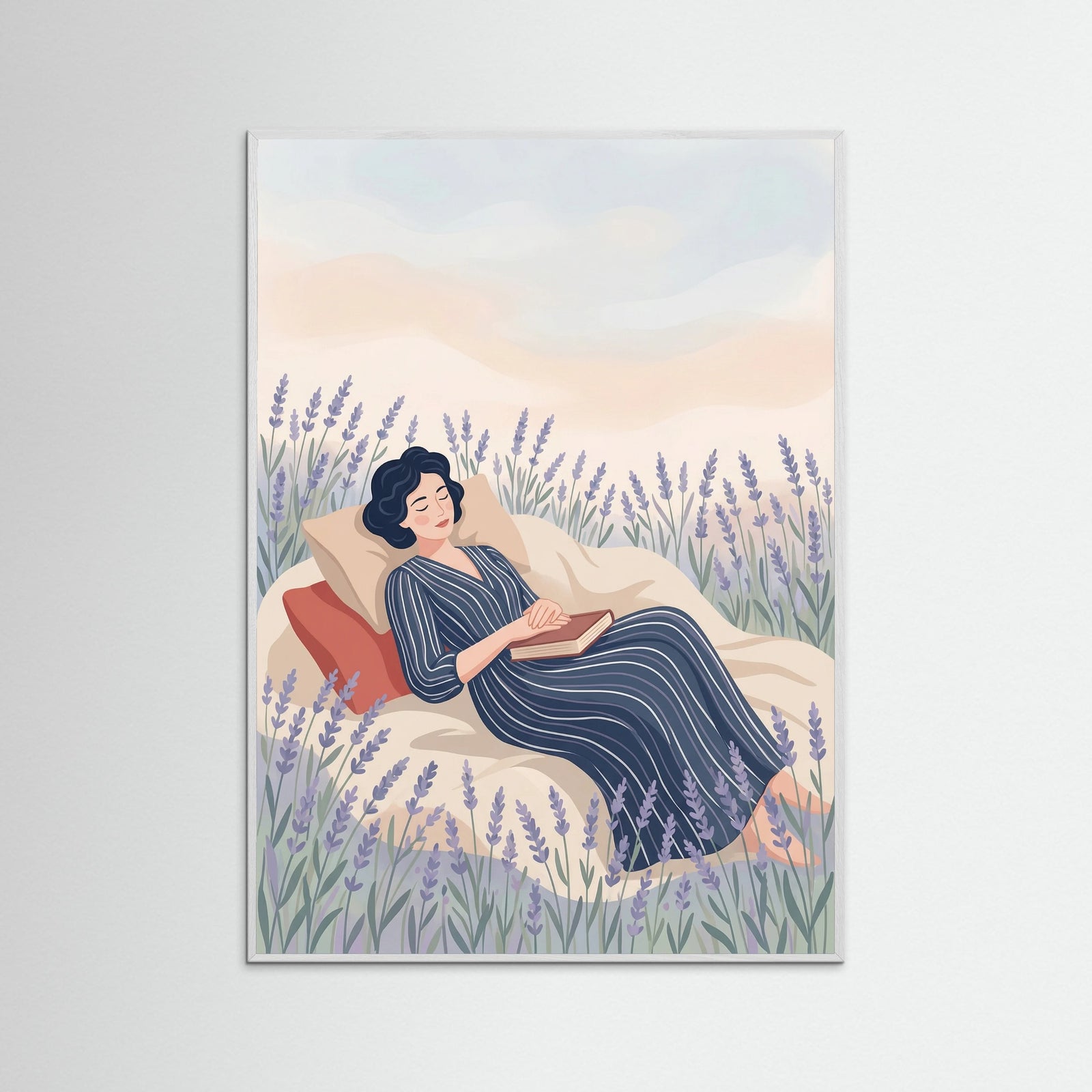 White Wood Poppy Daydream