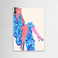 Portrait Woman in robe Poster – plakat og kunsttryk