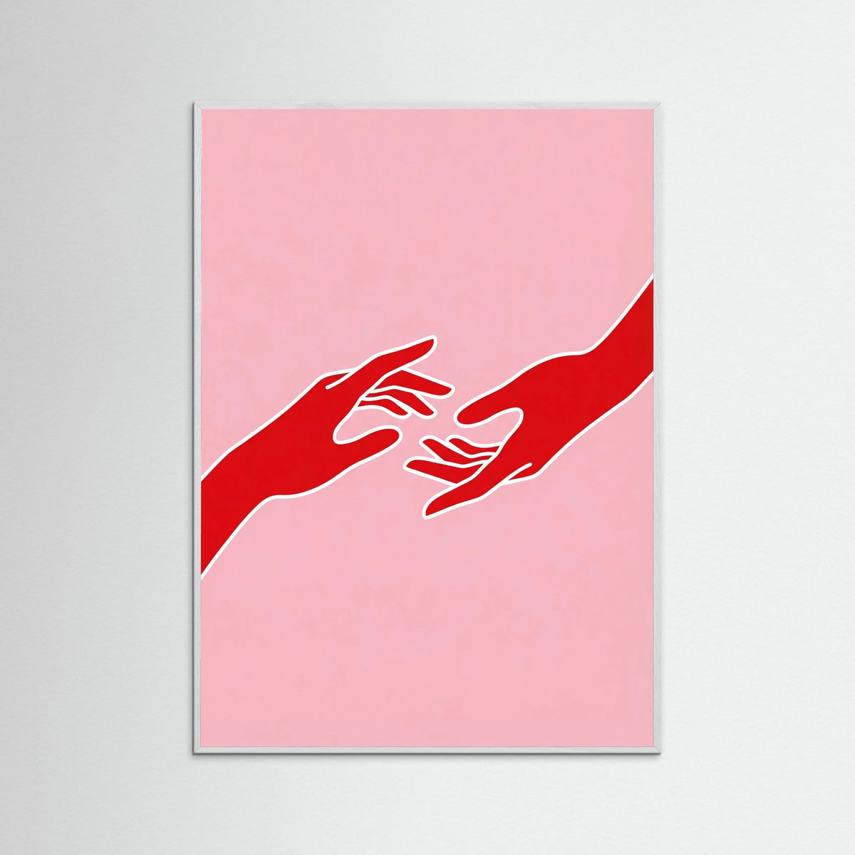 White Wood Positive Grip