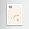 Postcard Life Is Better Poster – plakat og kunsttryk