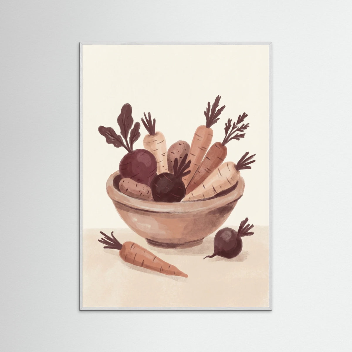 White Wood Potted Harvest