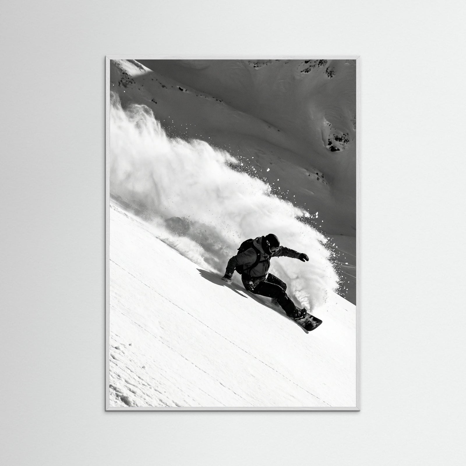 White Wood Powder Descent