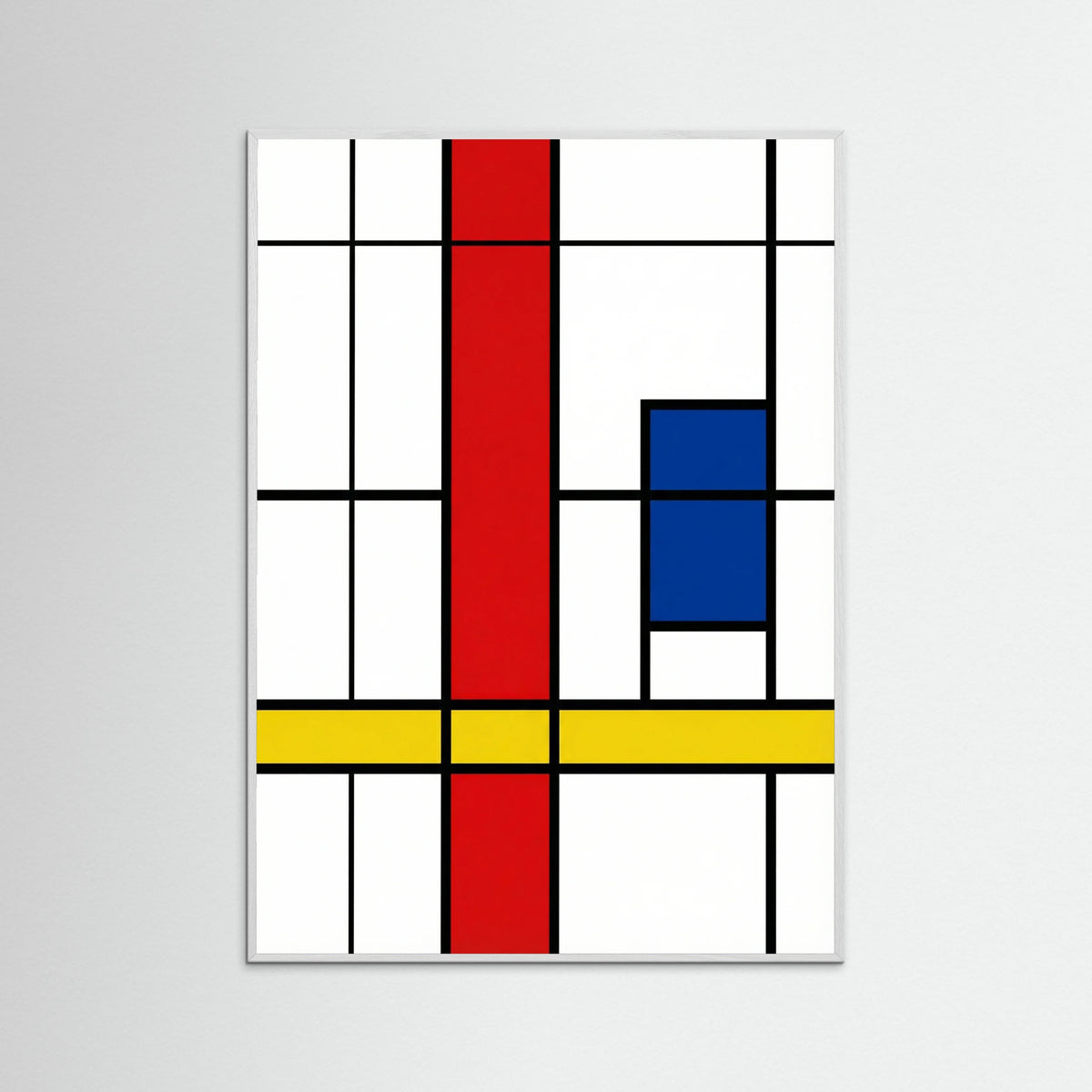 White Wood Primary Abstraction