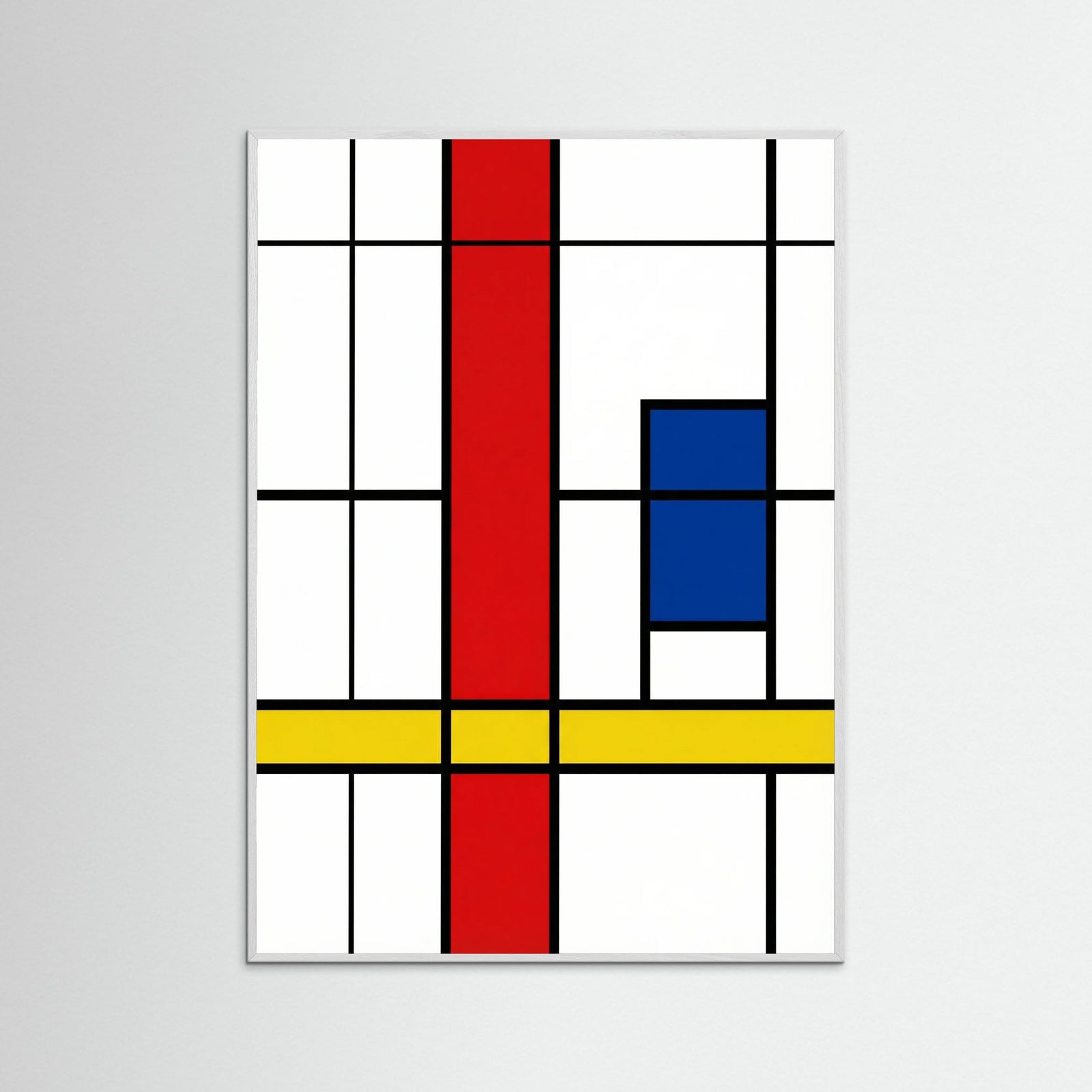 White Wood Primary Abstraction