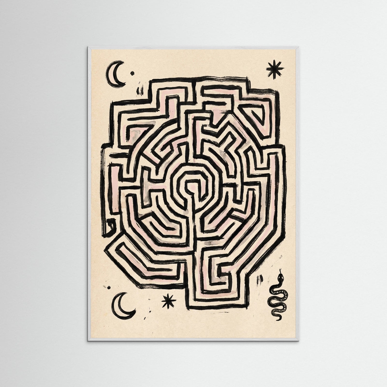 White Wood Primeval Symbols