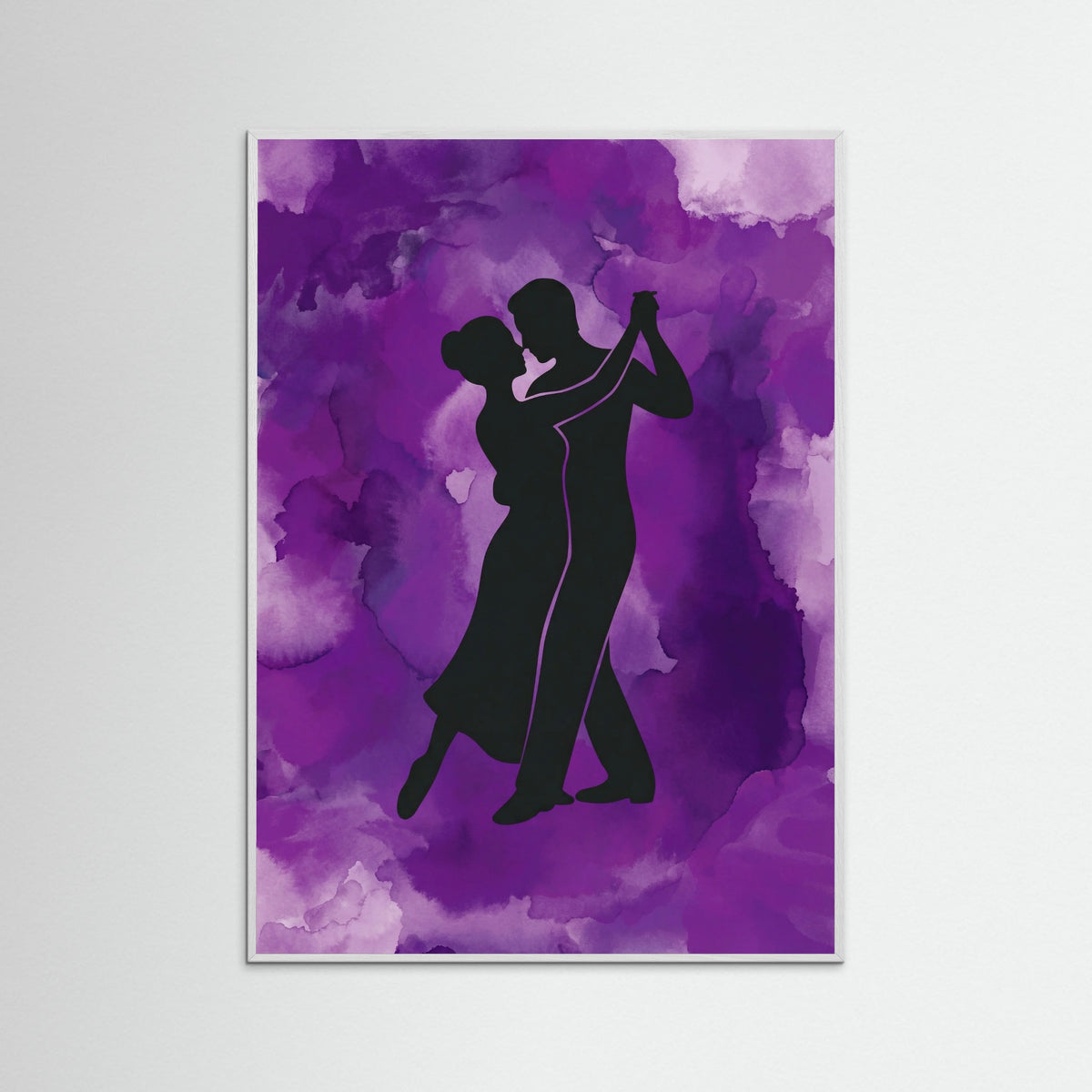 White Wood Purple Embrace