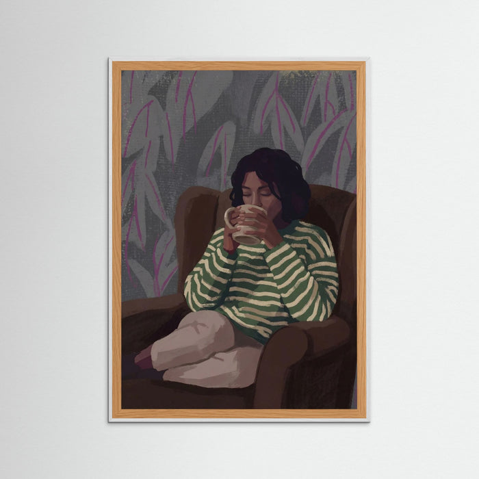 White Wood Quiet Contemplation