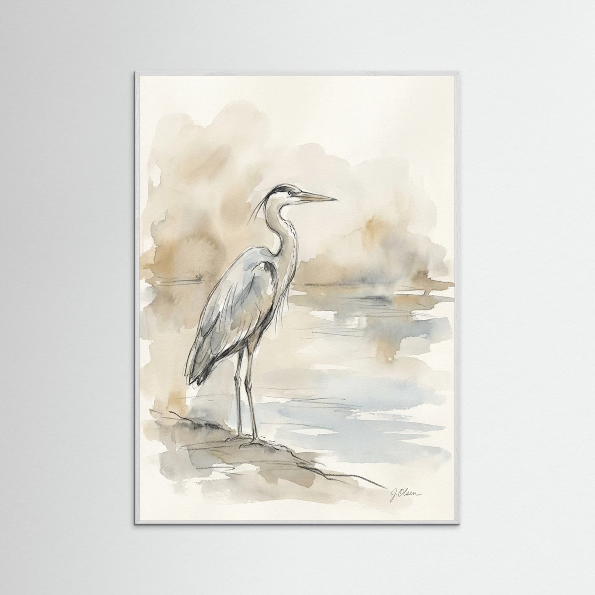 White Wood Quiet Contemplation