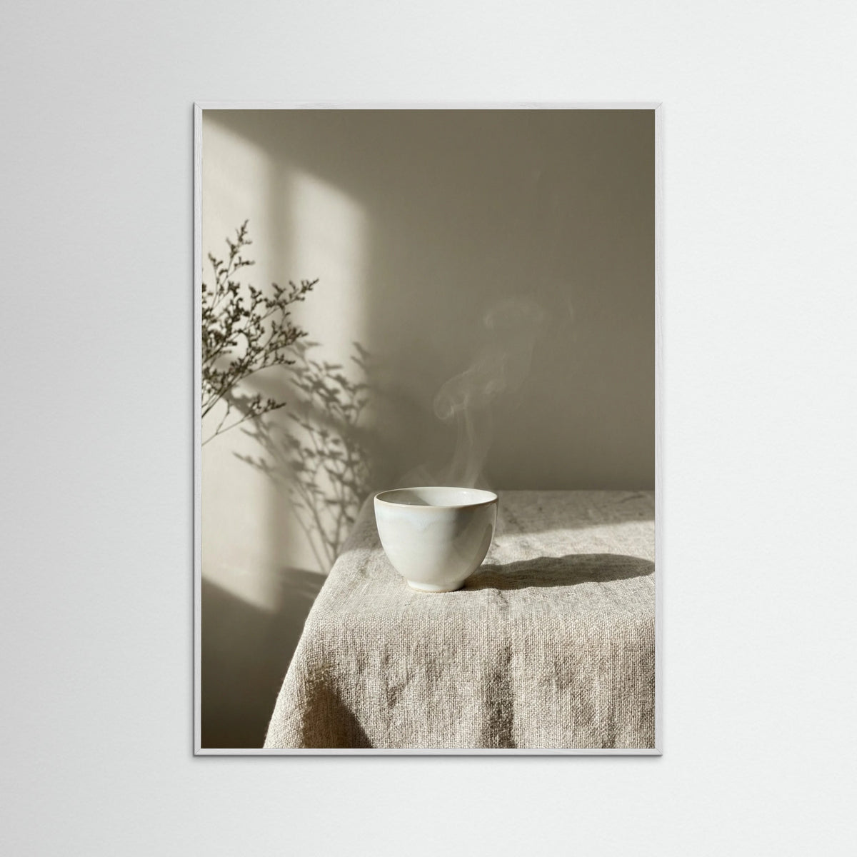 White Wood Quiet Glow