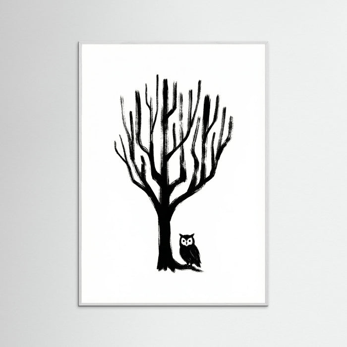 White Wood Quiet Presence