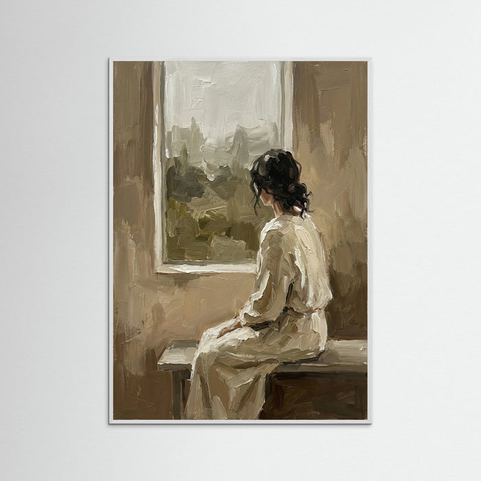 White Wood Quiet Repose Beige
