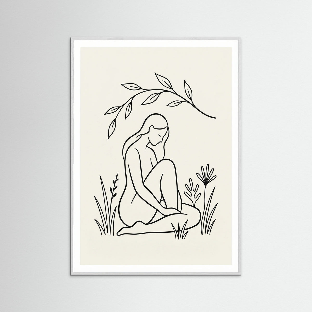 White Wood Quiet Solace