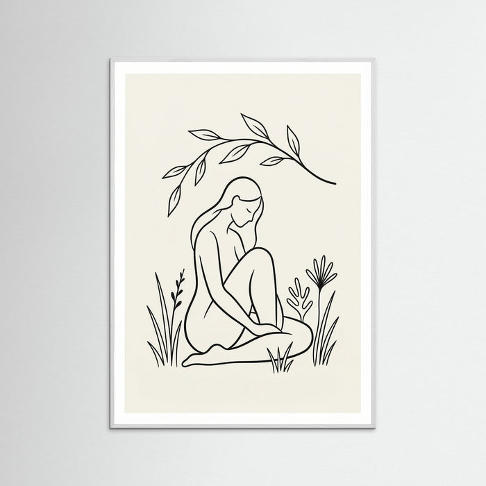 White Wood Quiet Solace