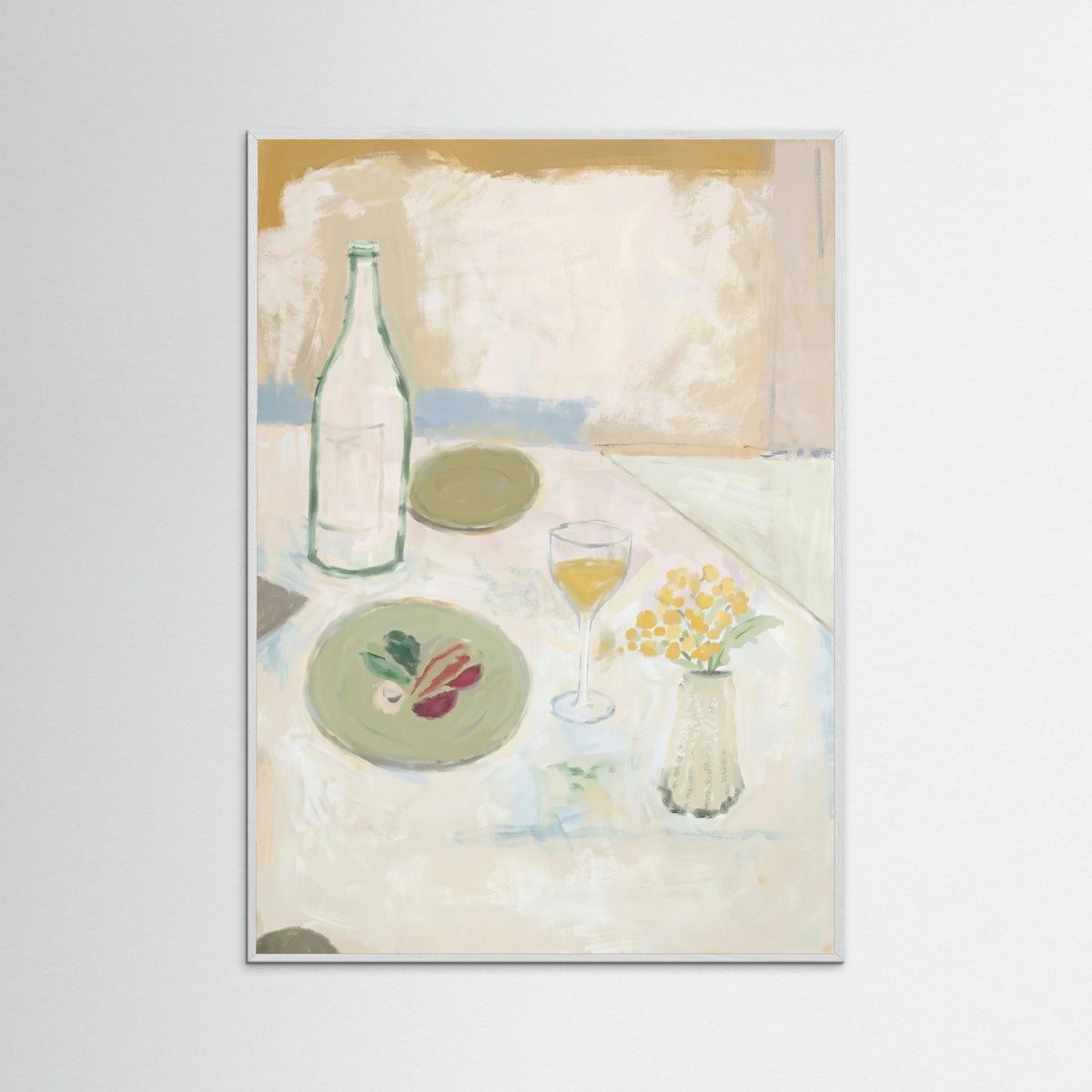 White Wood Quiet Supper