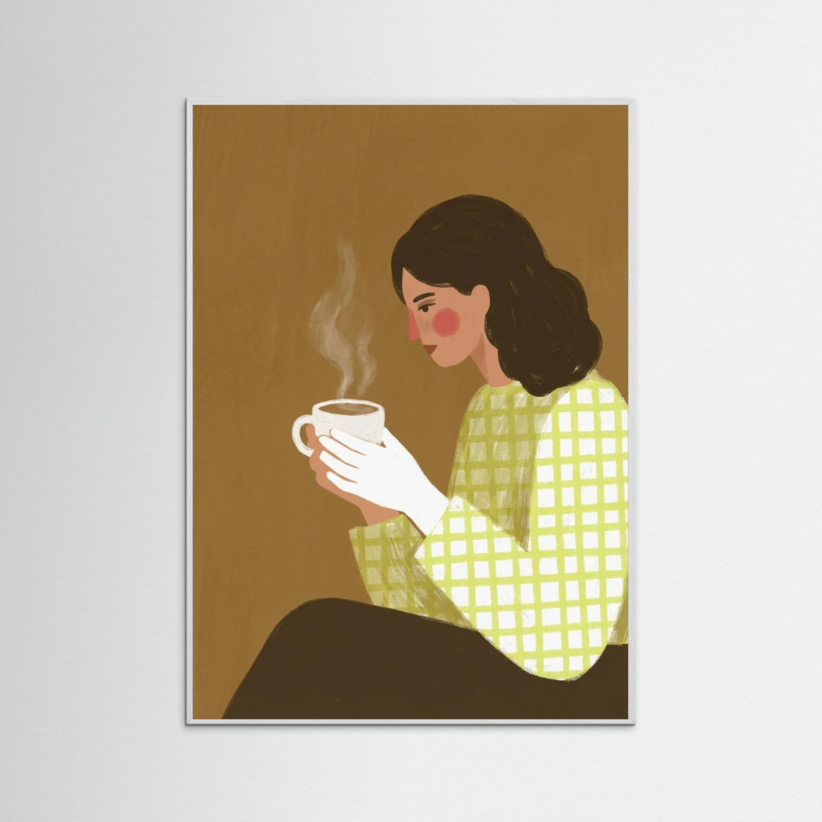 White Wood Quiet Vessel