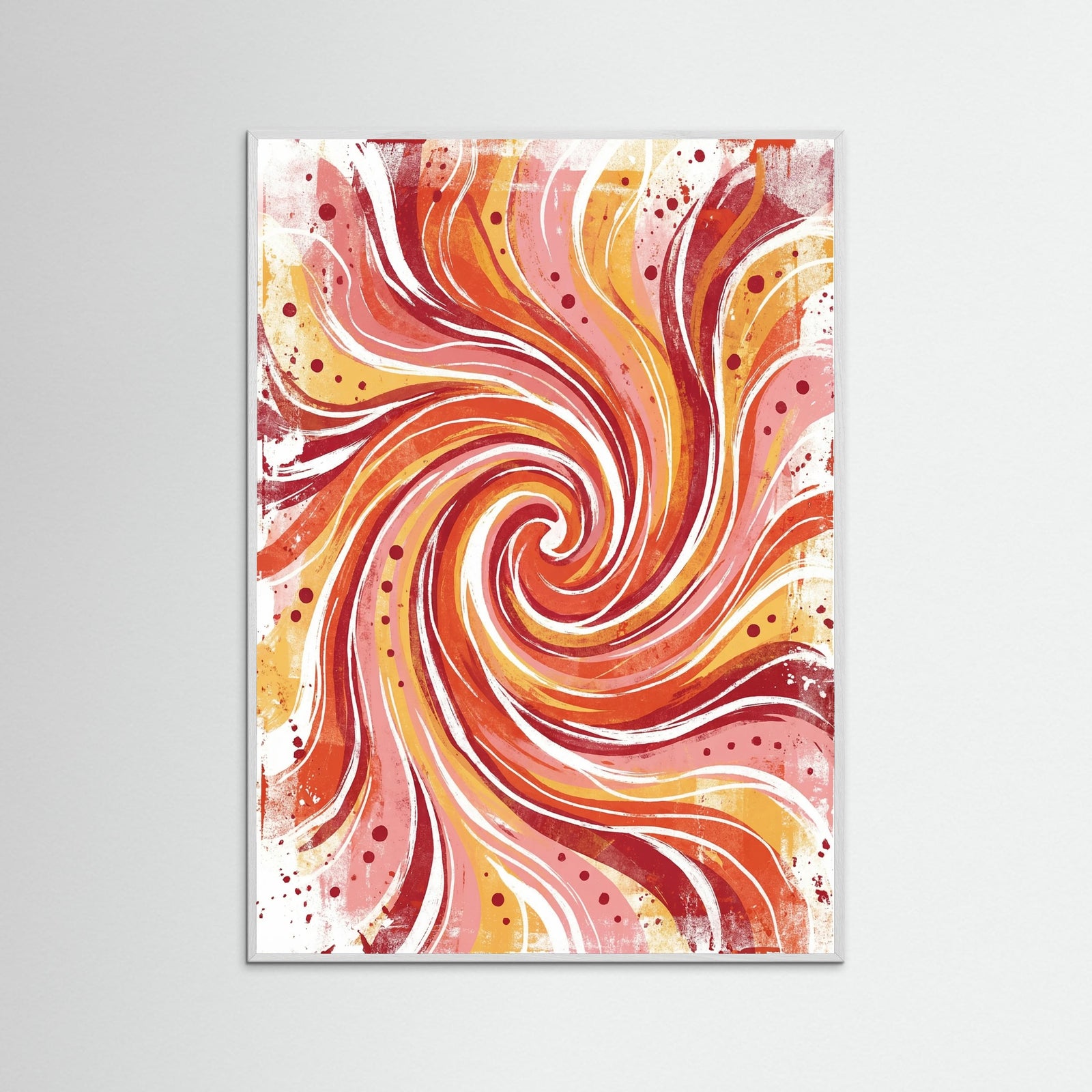 White Wood Radiant Spheres