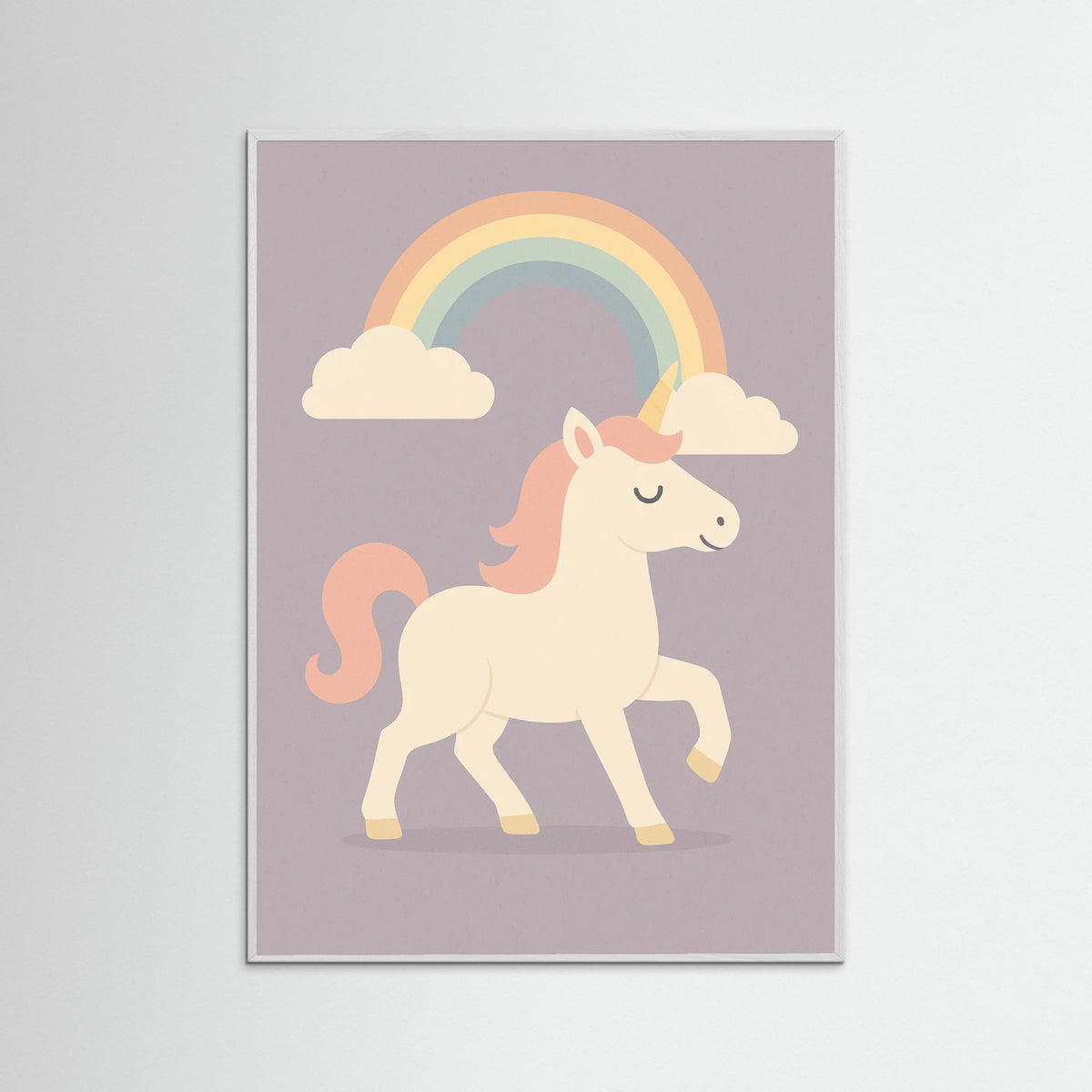 White Wood Rainbow Clouds