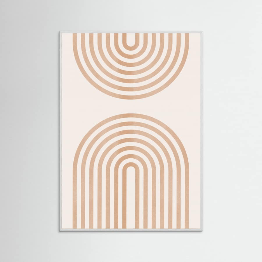 Rainbow Lines 2 Poster – plakat og kunsttryk
