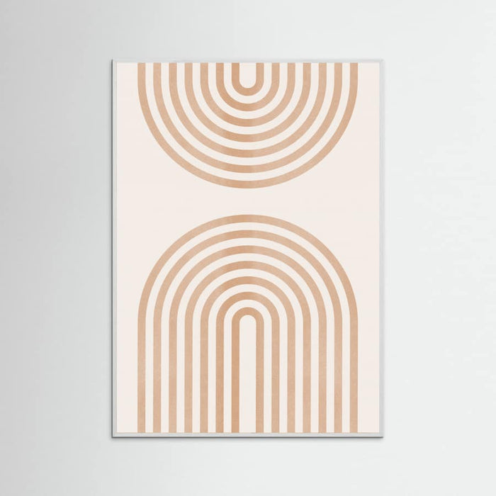 Rainbow Lines 2 Poster – plakat og kunsttryk