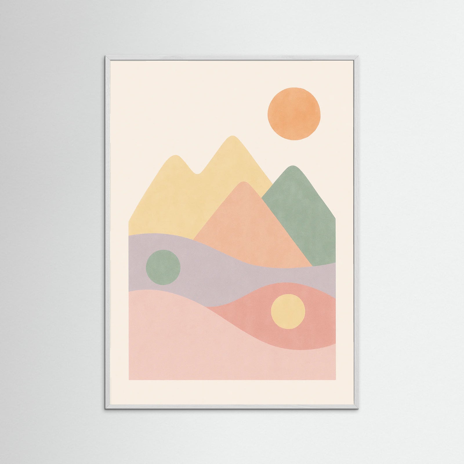 White Wood Rainbow Traces