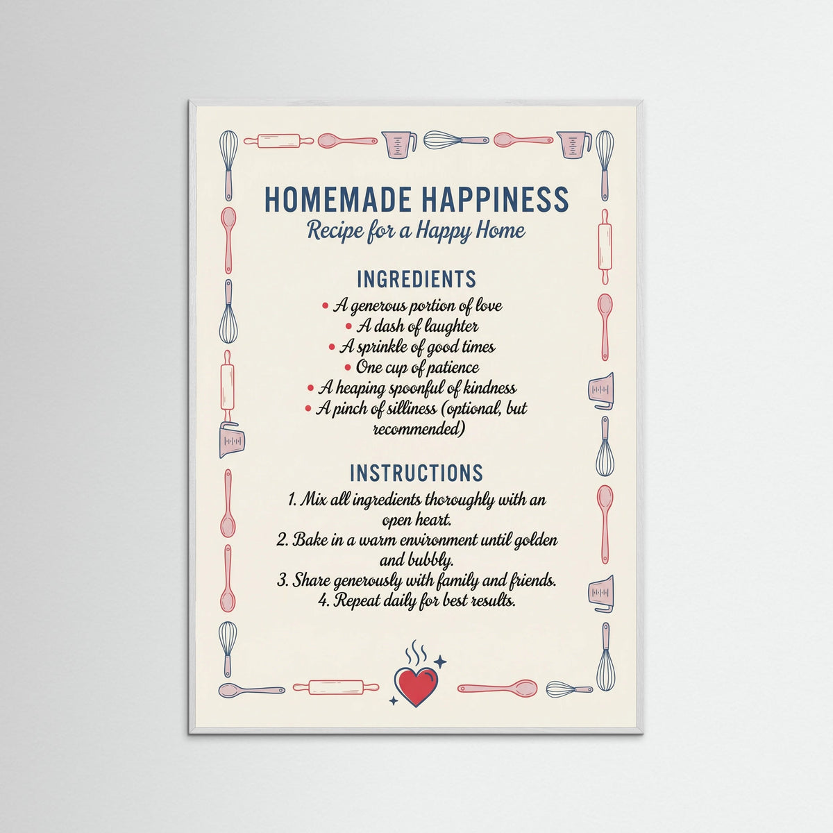 White Wood Recipe for Joy