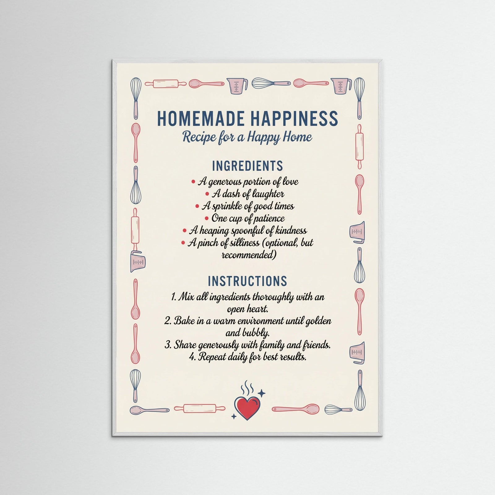 White Wood Recipe for Joy