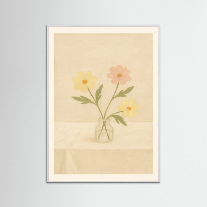 White Wood Resting petals