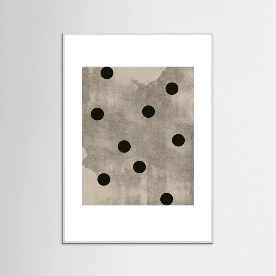 Retro Dots No.3 Poster – plakat og kunsttryk