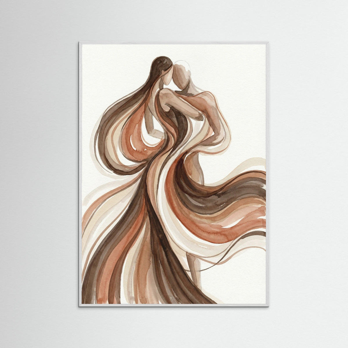 White Wood Rhythmic Flow