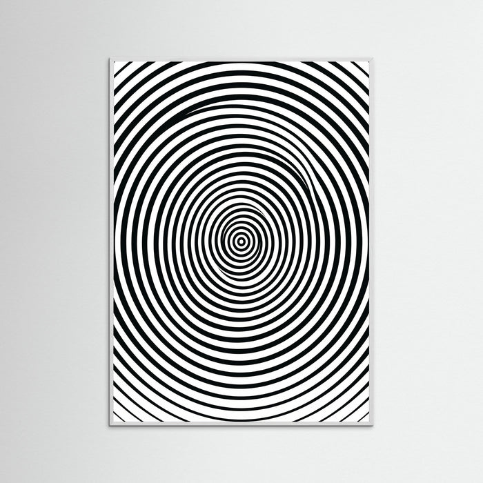 White Wood Rippling Contours