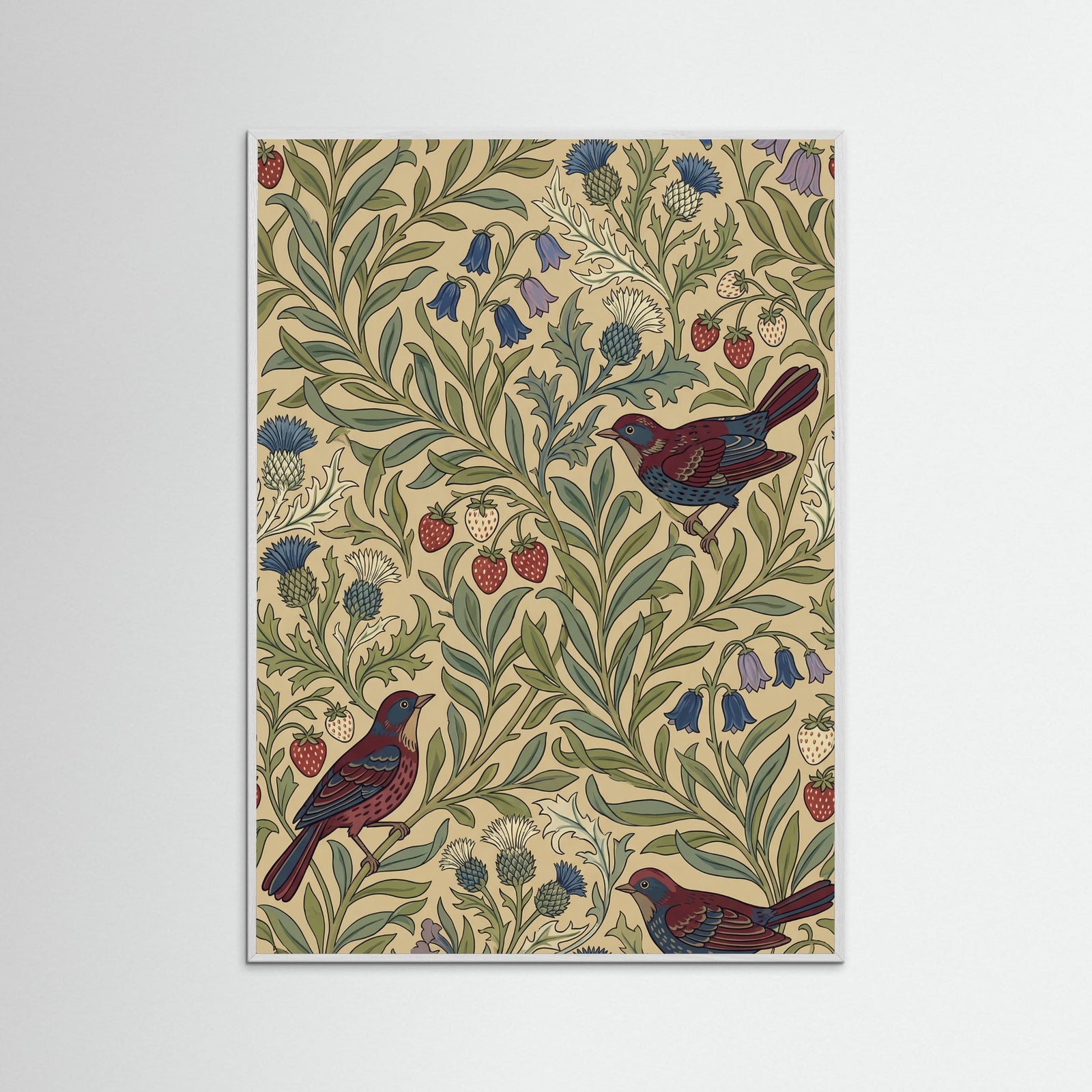 White Wood Rose Carnation Bloom