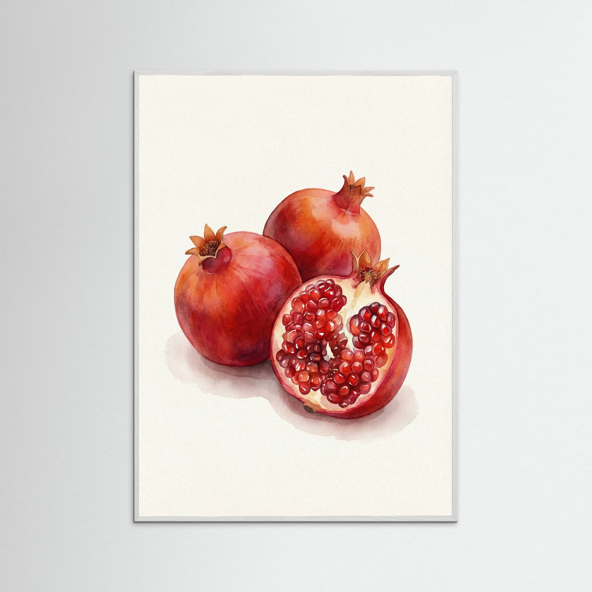 White Wood Ruby Citrus Halves