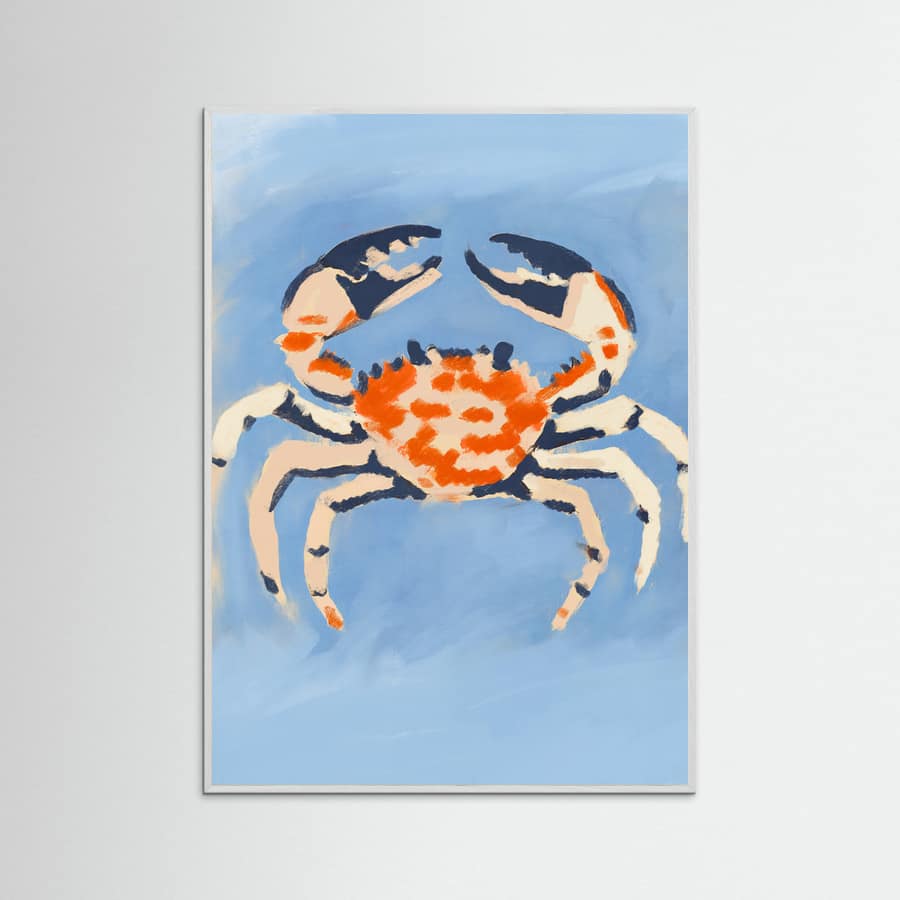 Rubycrab Poster – poster and art print