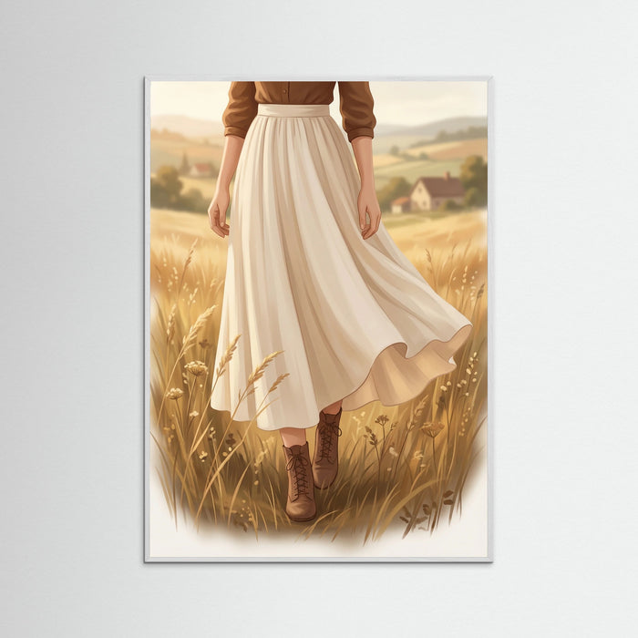 White Wood Rural Boots Trio