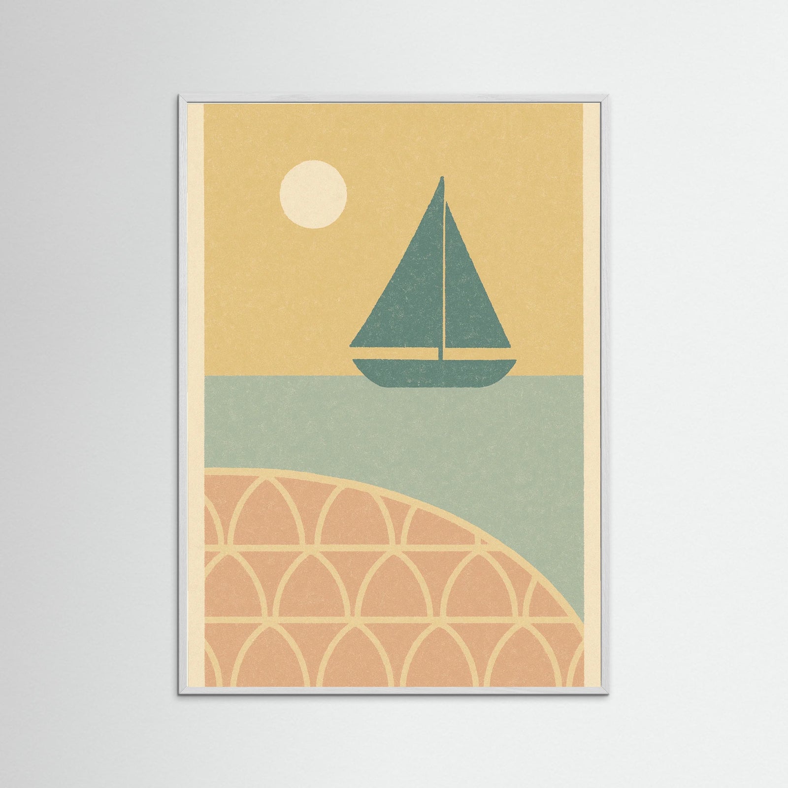 White Wood Rustic Flower Arrangement