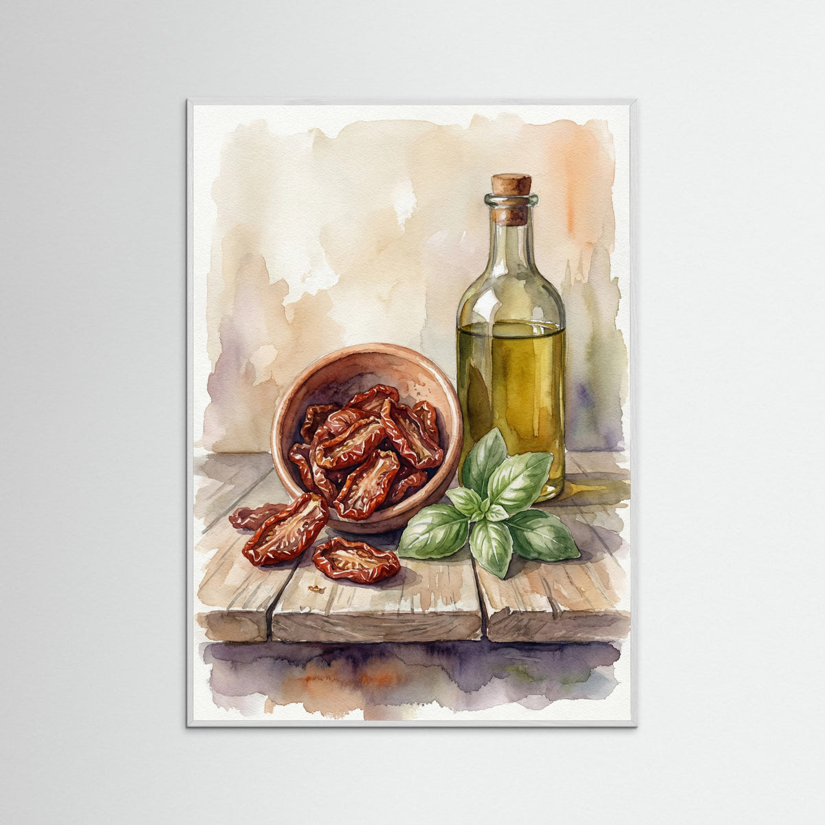 White Wood Rustic Kitchen Still