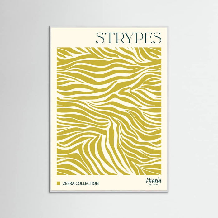STRIPES. Zebra Collection Poster – plakat og kunsttryk