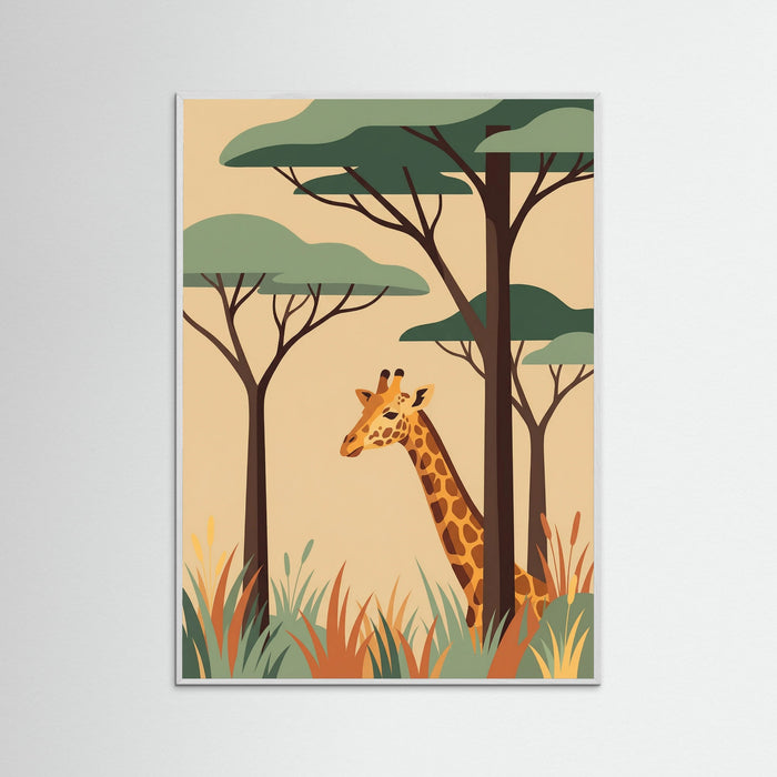 White Wood Safari Serenity