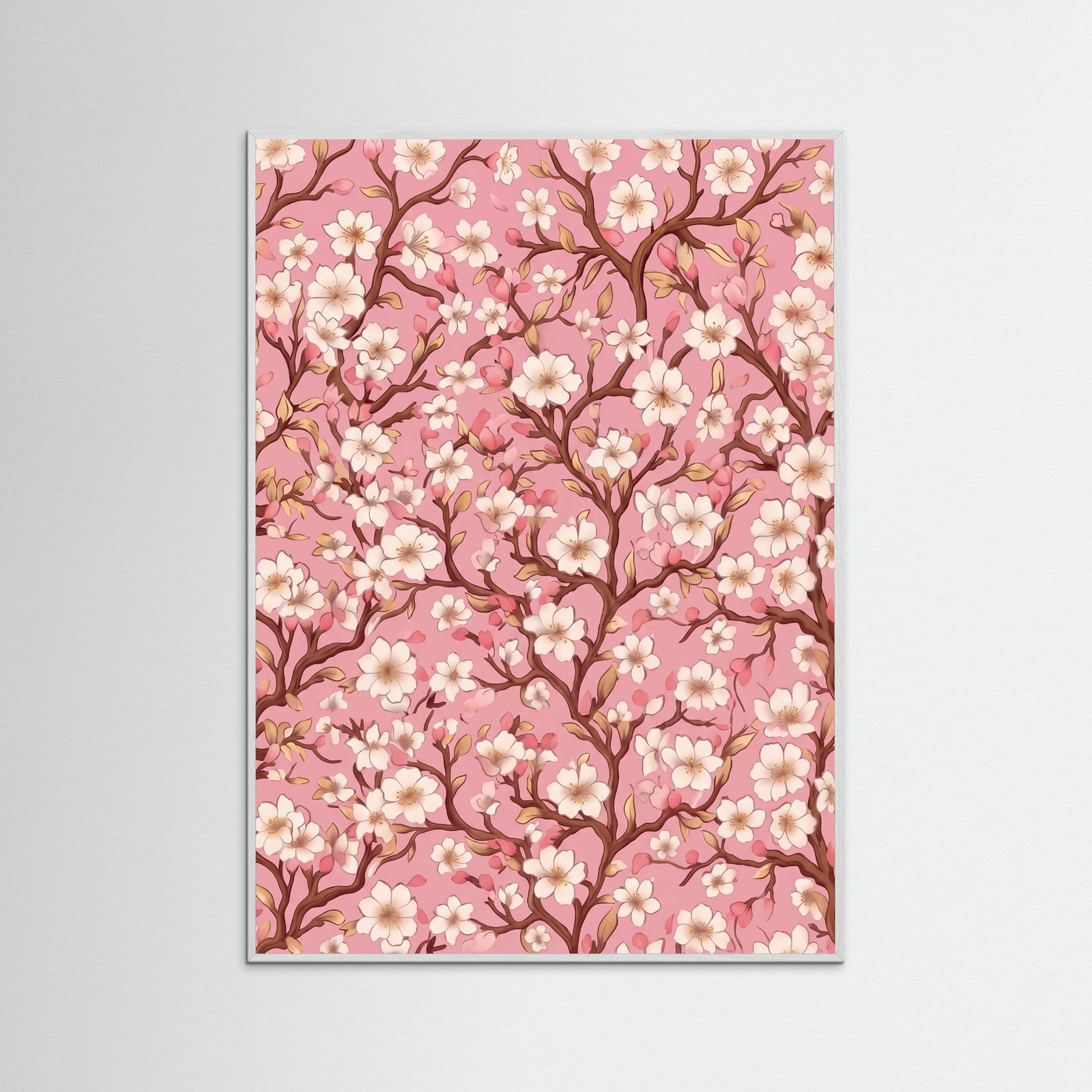 White Wood Sakura Serenade