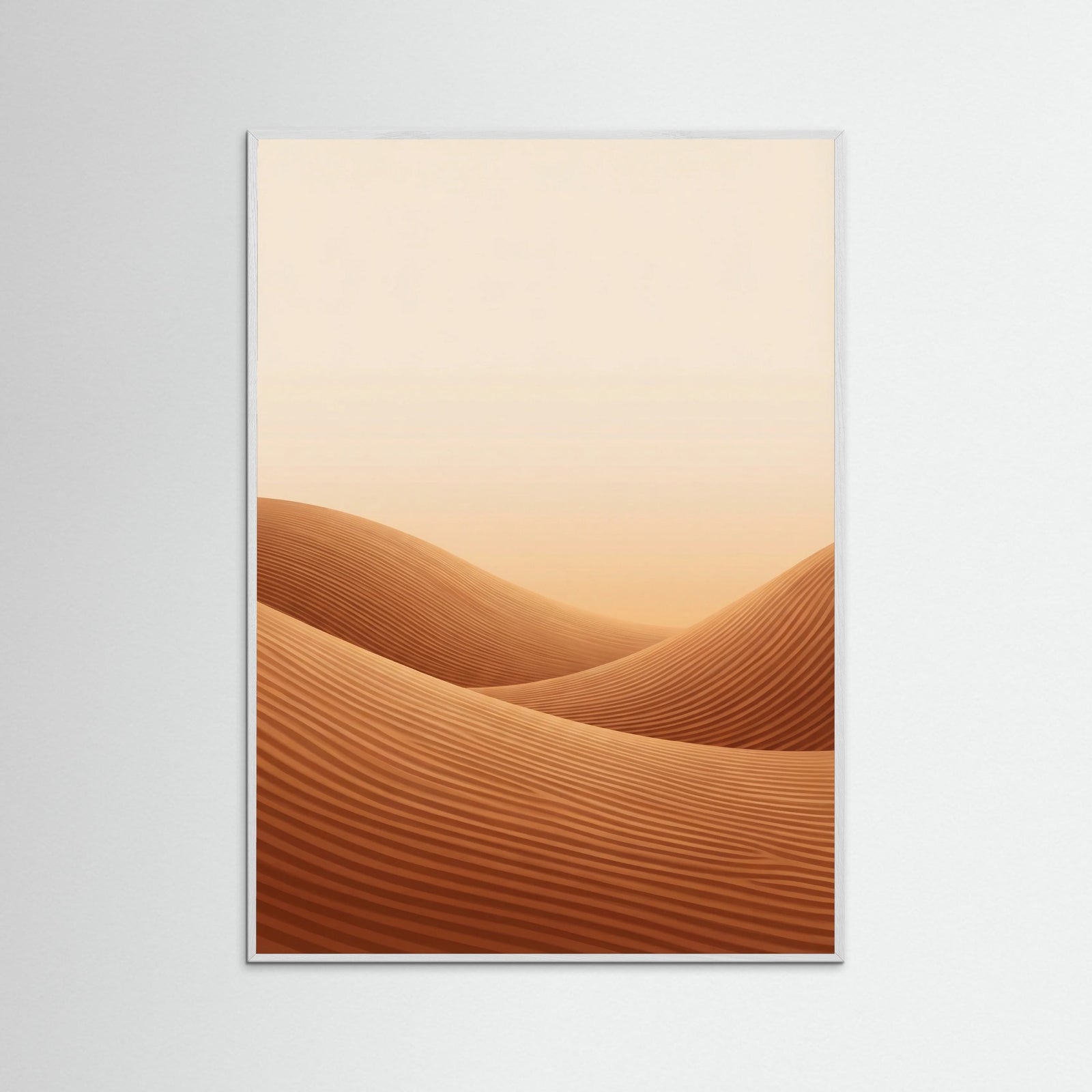 White Wood Sand Wave