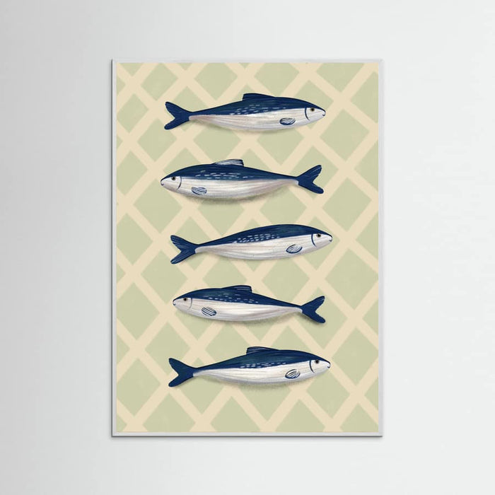 Sardines Poster – poster and art print