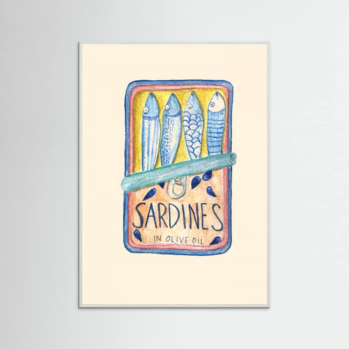 Sardines Poster – Poster und Kunstdruck